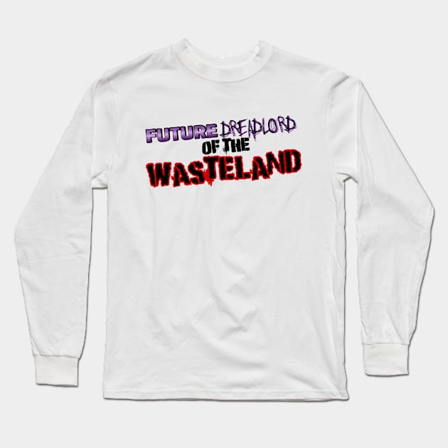 Future Dreadlord of the Wasteland Long Sleeve T-Shirt by gigapixels